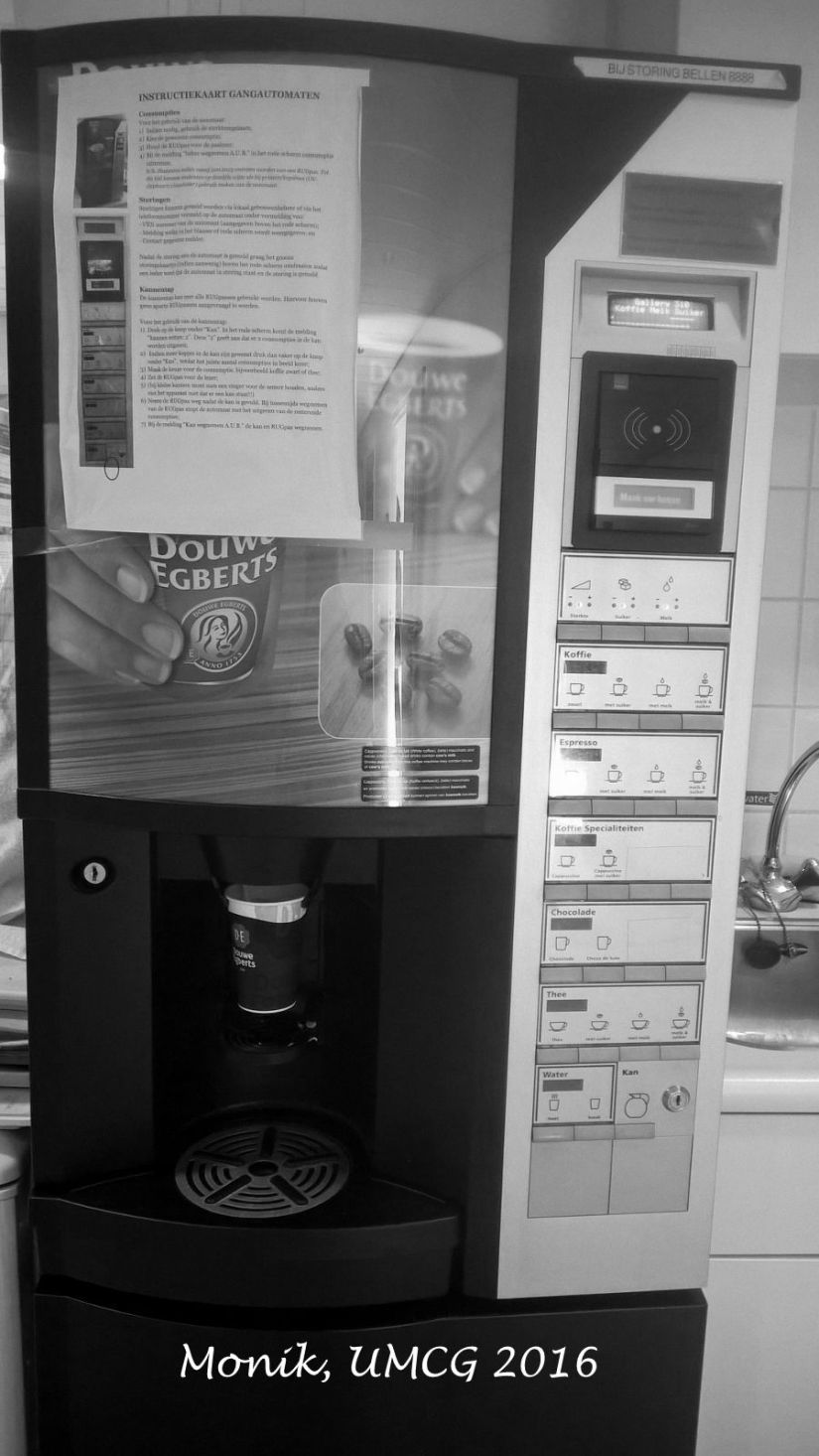 Salah satu Coffee Machine di departmen